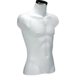 Torso Plástico Mr 70 Cm Blanco