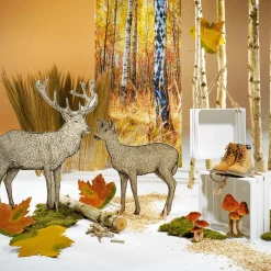 Troncos De Abedul Decorativos, 200 Cm, 3 Piezas