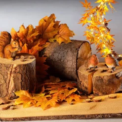 Troncos De Madera Decorativos, Conjunto De 3 Pz.