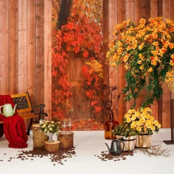 Troncos De Madera Decorativos, Conjunto De 3 Pz.