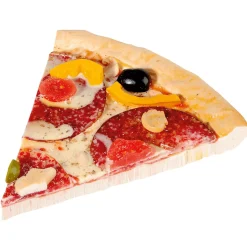 Trozo De Pizza "Salami" Alimento De Imitación