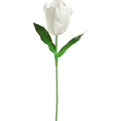 Tulipán Gigante Artificial Blanco, 140 Cm