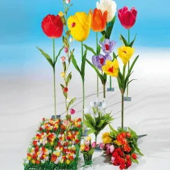 Tulipán Gigante Artificial Rosa, 140 Cm