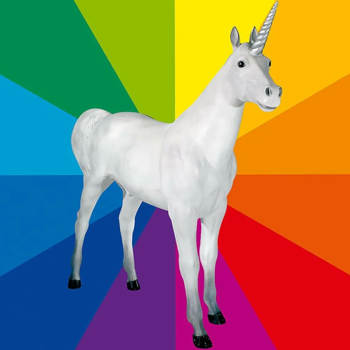 Unicornio Decorativo, Altura: 220 Cm