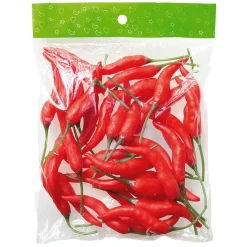 Vainas De Chili Alimento De Imitación, 36 Piezas