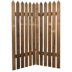 Valla De Piquetes De Madera 120x150 Cm