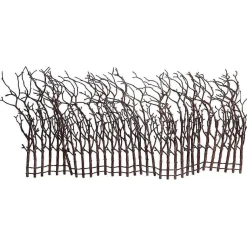 Valla Decorativa De Broza, 64 X 30 Cm