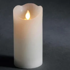 Vela De Cera LED 7,5 X 15 Cm