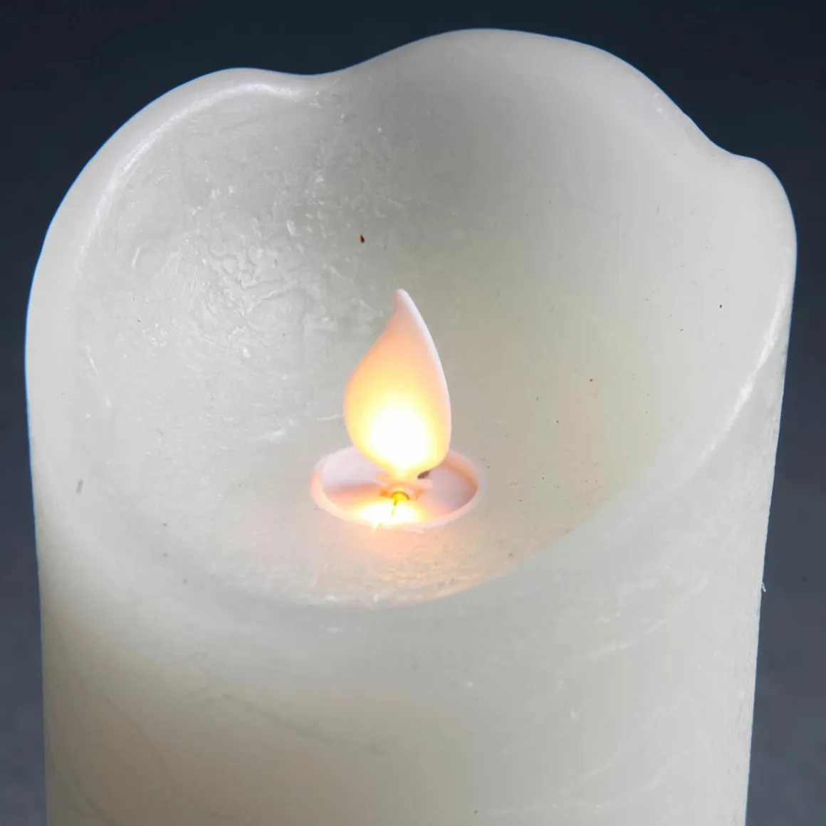 Vela De Cera LED 7,5 X 15 Cm