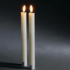 Velas De Cera LED-LED 24 Cm, Conjunto De 2 Piezas