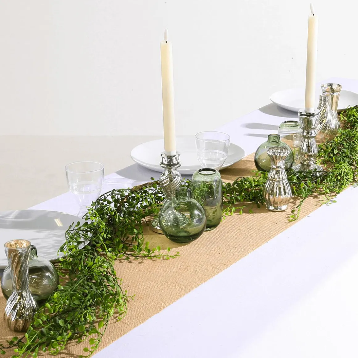 Velas De Cera LED-LED 24 Cm, Conjunto De 2 Piezas