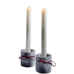 Velas De Cera LED-LED 24 Cm, Conjunto De 2 Piezas