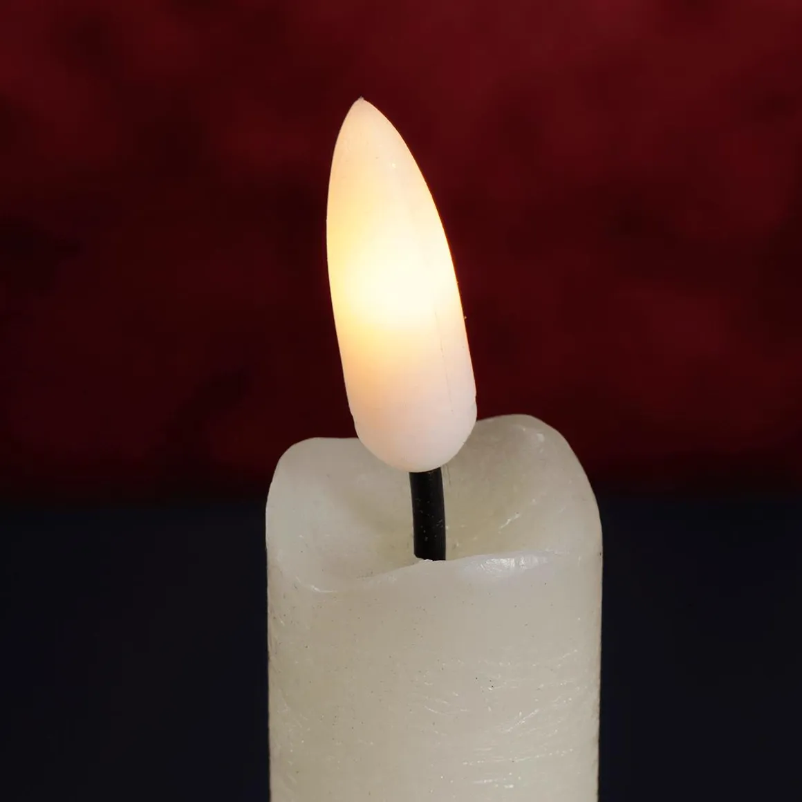 Velas De Cera LED-LED 24 Cm, Conjunto De 2 Piezas