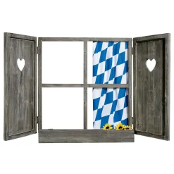 Ventana De Cabaña Decorativa