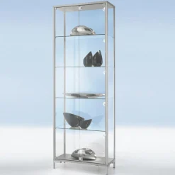 Vitrina Con Iluminación, 186 X 80 X 40 Cm