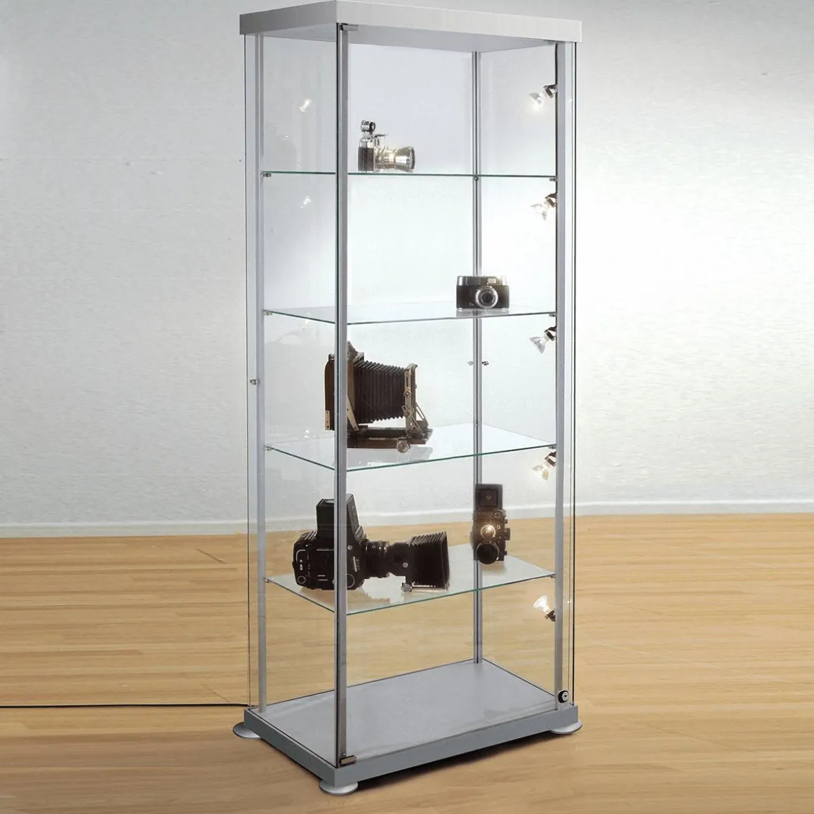 Vitrina Rectangular, Anchura 85 Cm