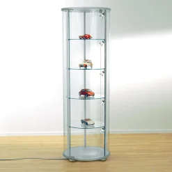 Vitrina Redonda, Altura 180 Cm
