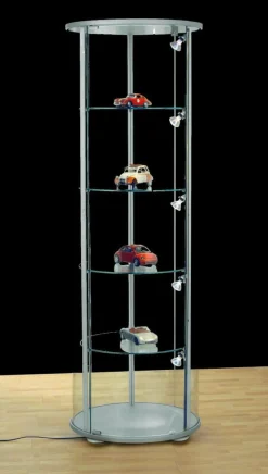 Vitrina Redonda, Altura 180 Cm