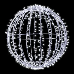 XXL LED Esfera Fría Objeto Luminoso Para Exterior 120 Cm Ø